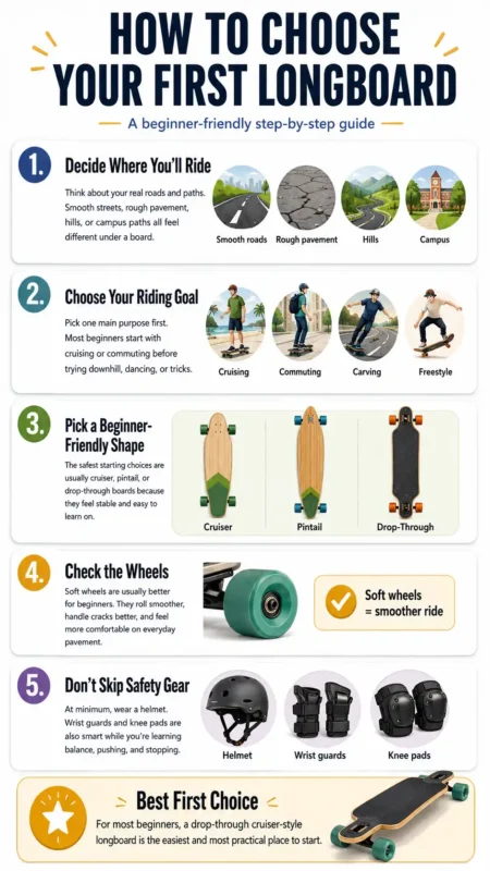 How to Choose Your First Longboard