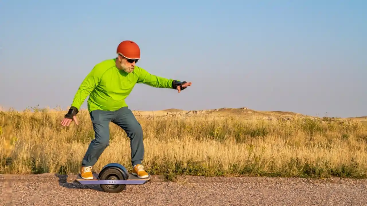 One Wheel Skateboarding