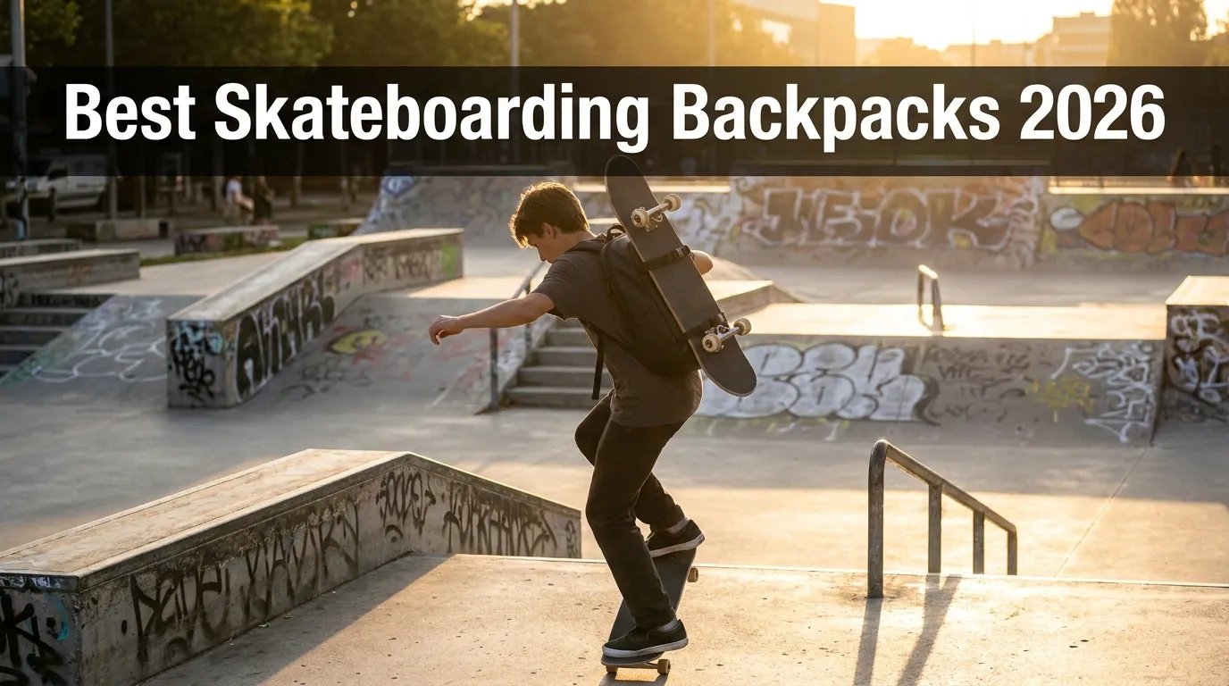 10 Best Skateboarding Backpacks for Skaters 2026