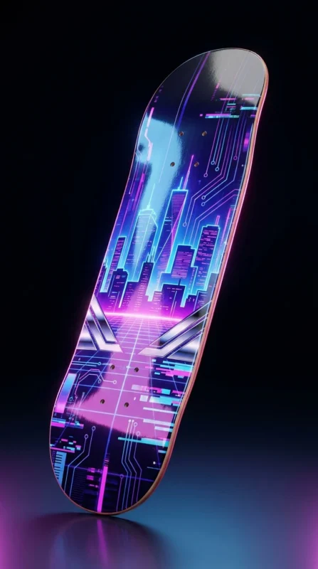 14. Cyberpunk Skateboard Deck 202606280958