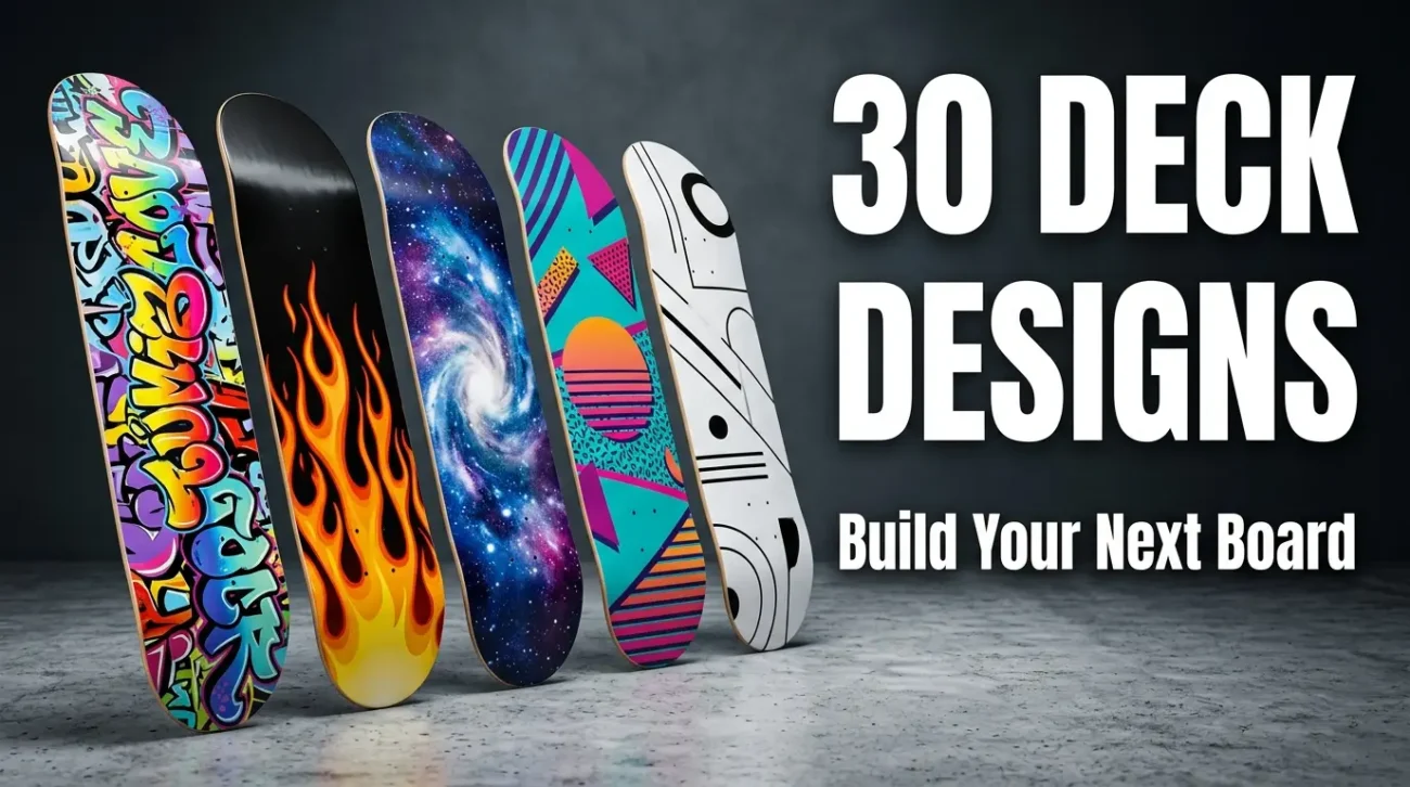 30 Best Skateboard Deck Designs to Inspire Your Next Board