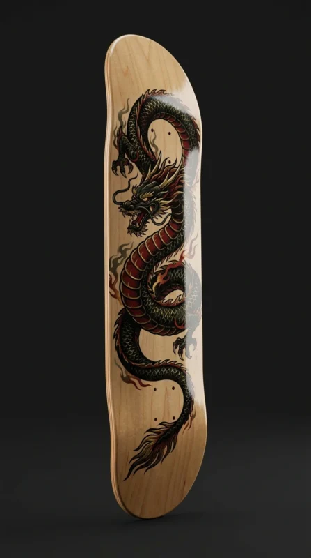 7. Dragon Skateboard Deck 202606280958