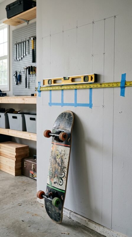 Planning DIY skateboard rack loc